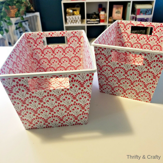 Quick and Easy Plastic Storage Container Makeover